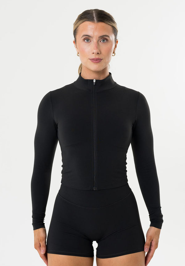 FormLux™ Mid Length Jacket Black