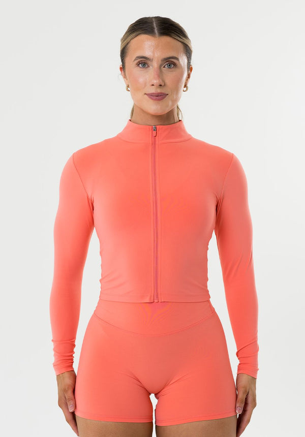FormLux™ Mid Length Jacket Juicy Peach