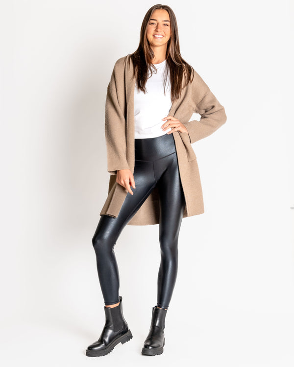 Soho Coatigan - Taupe - FINAL SALE