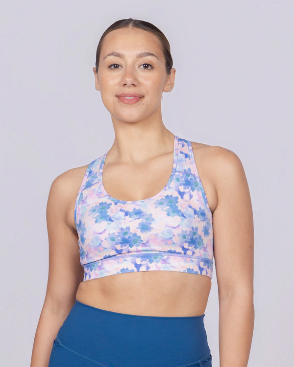 Lux Sarah Sports Bra - Washed Petals