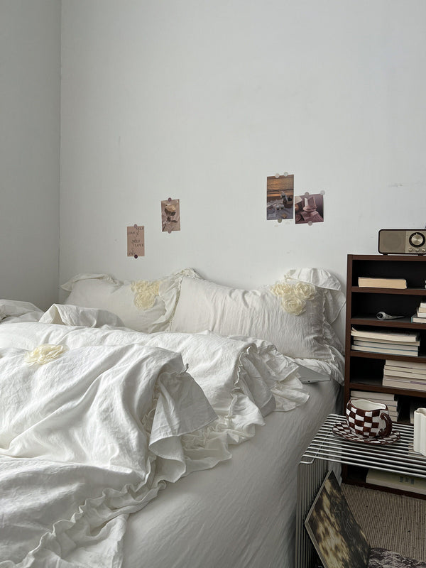 Soft Girl Romantic Floral Bedding