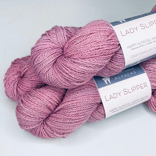 Lady Slipper Fingering Weight Yarn | Hello Violet!
