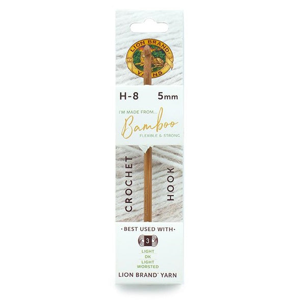 Lion Brand® Bamboo Crochet Hook Size H-8 (5mm)