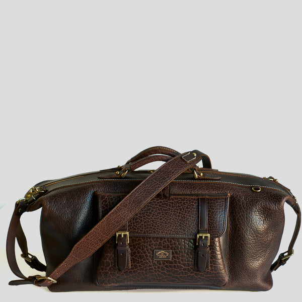 No.207 CEO Duffel | LE Bison Dark Brown