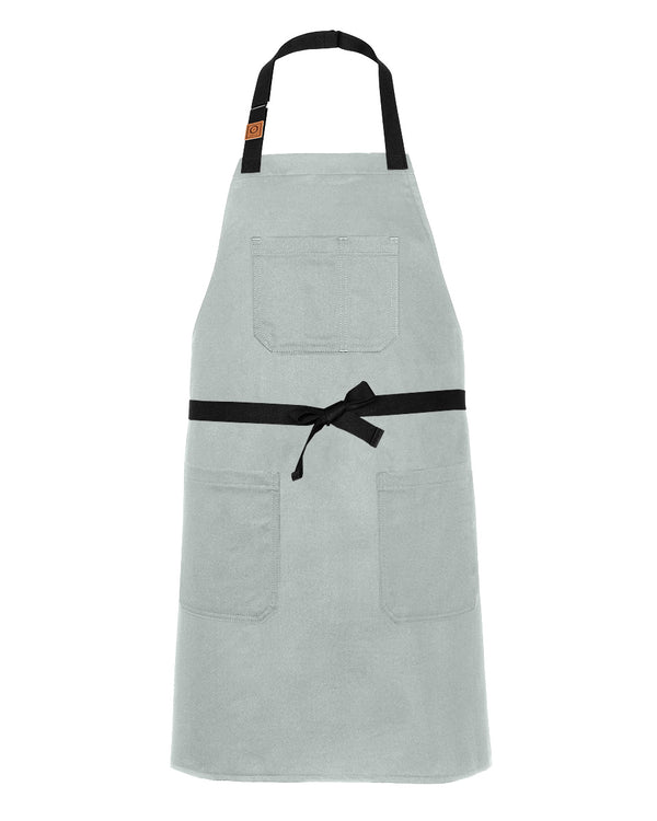 Hopsack Canvas Snap Tie Apron
