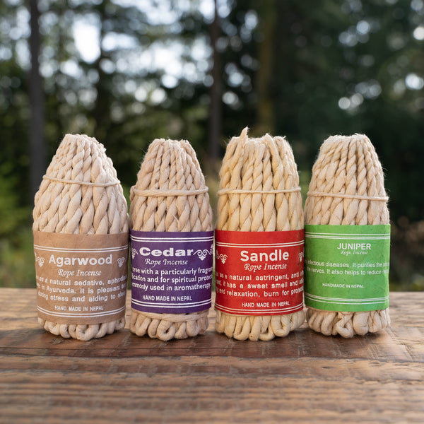 Nepalese Rope Incense - Pack of 4