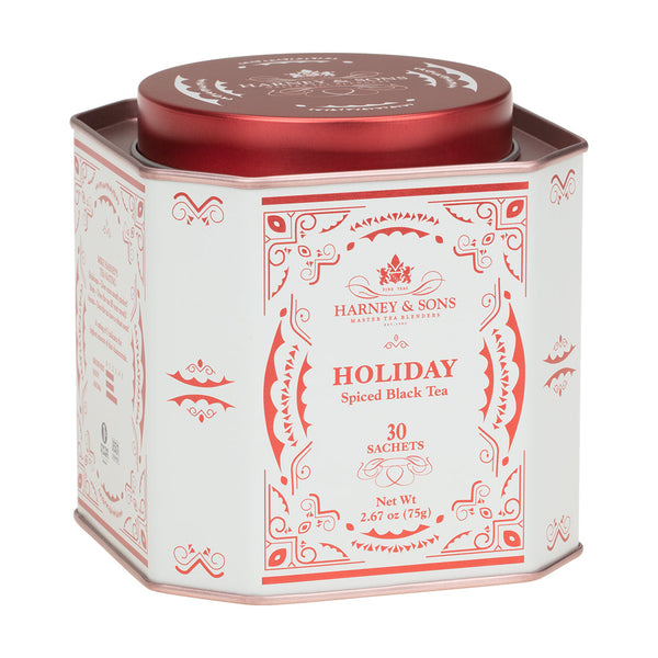 Holiday Tea, Tin of 30 Sachets