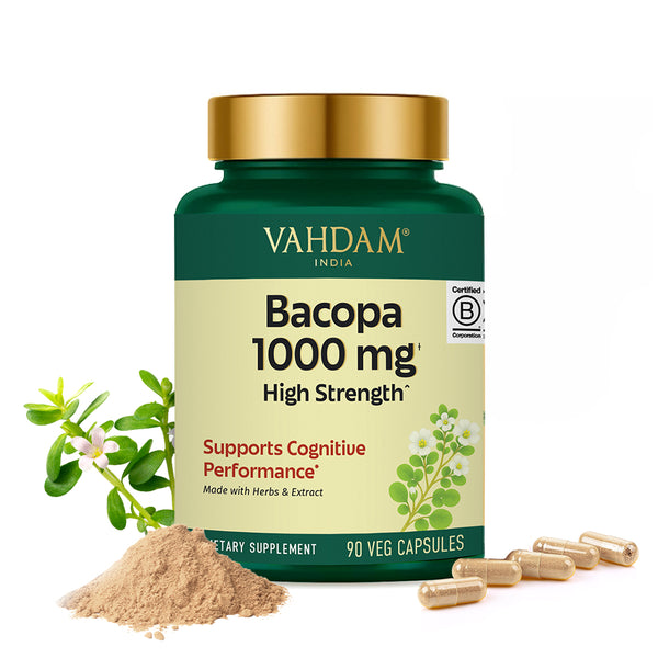 Bacopa 1000 mg High Strength Capsules
