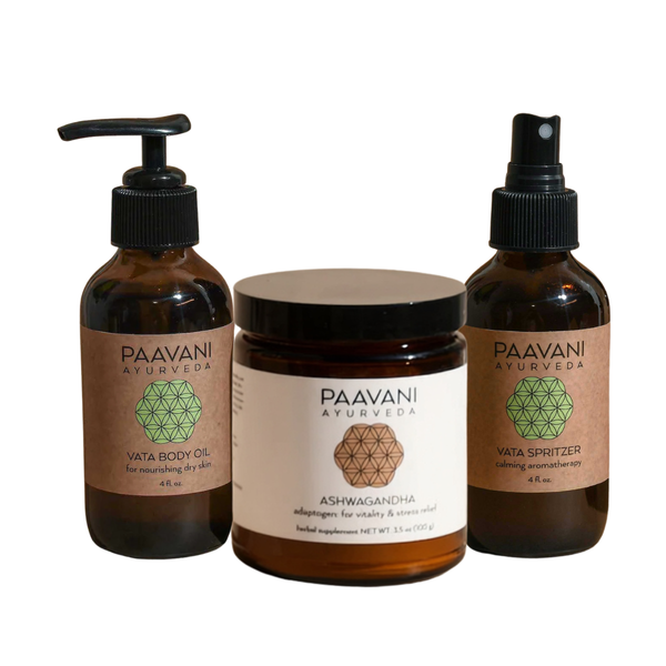 De-Stress Stack | Ayurvedic Support for Calm, Grounding & Nervous System Balance