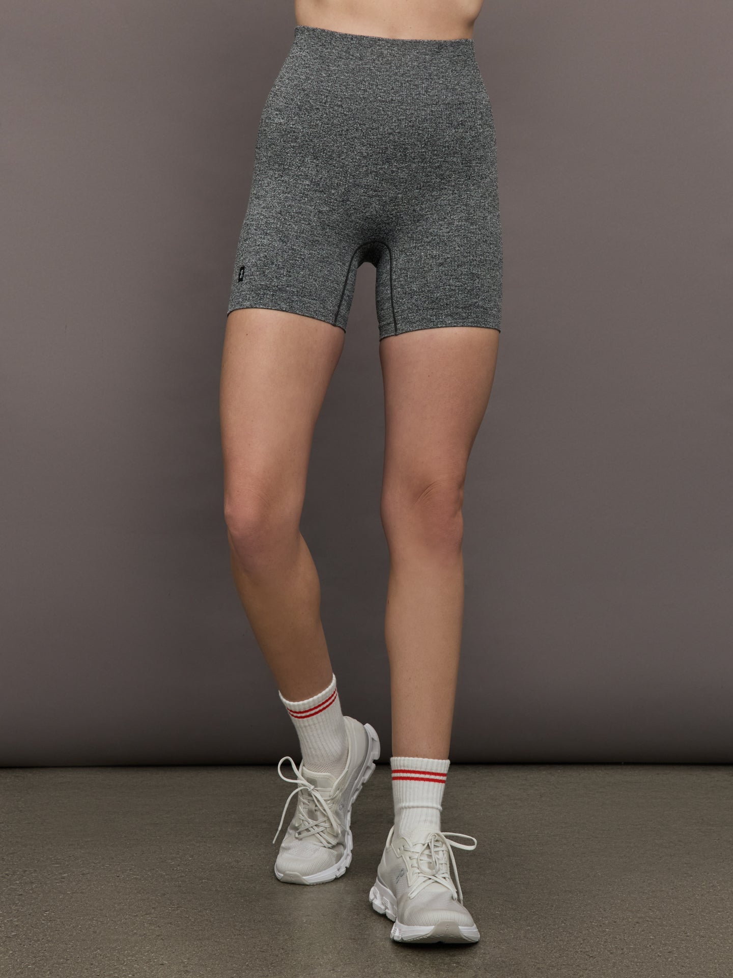 Studio Knit Shorts - Graphite Heather