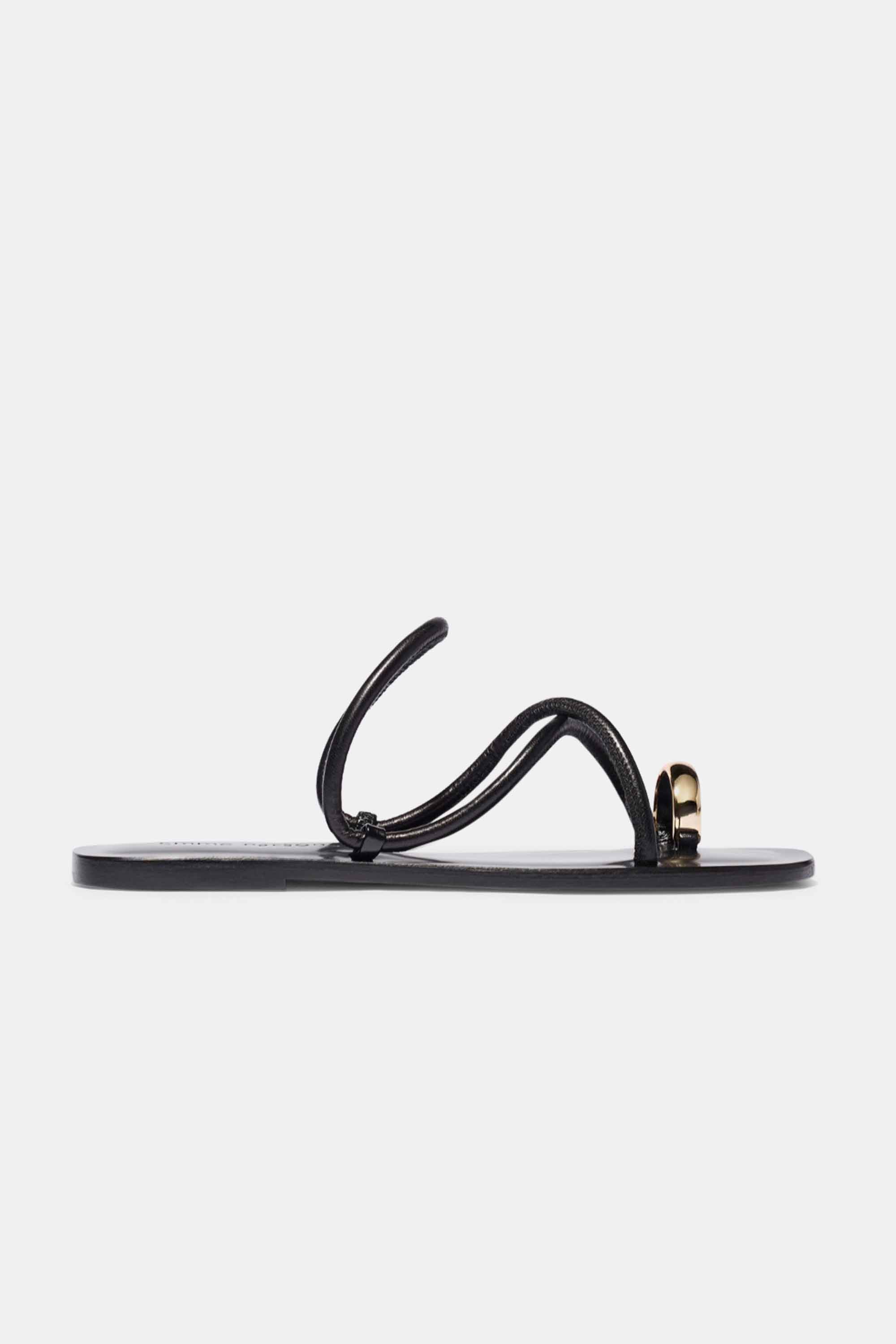 Laurie in Black Plongé Nappa