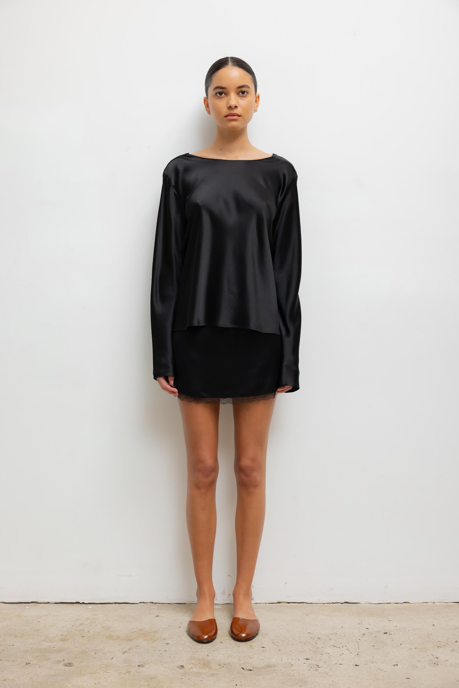 Barb Lace Mini Skirt