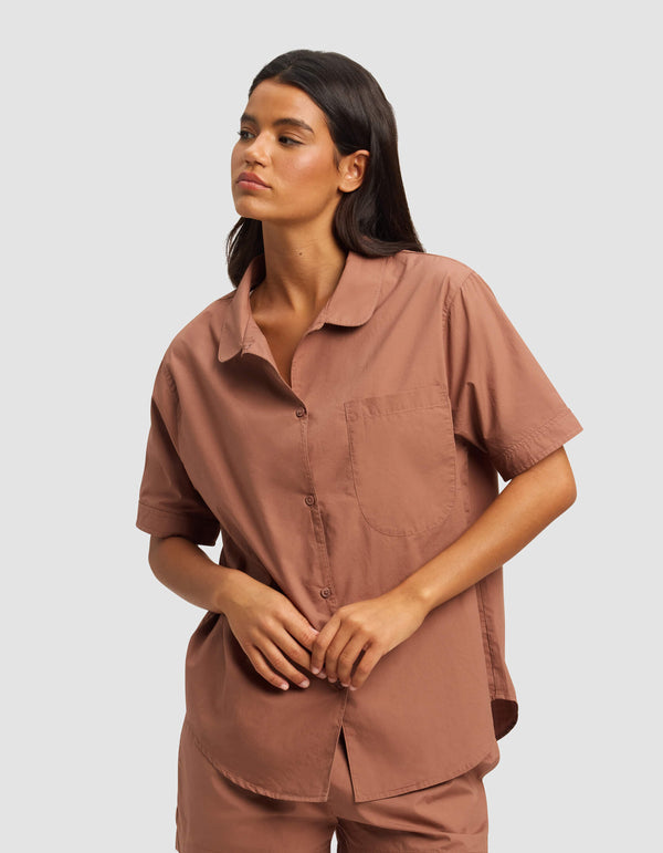 Women's Sutton Short Sleeve Pajama Top - Last Chance