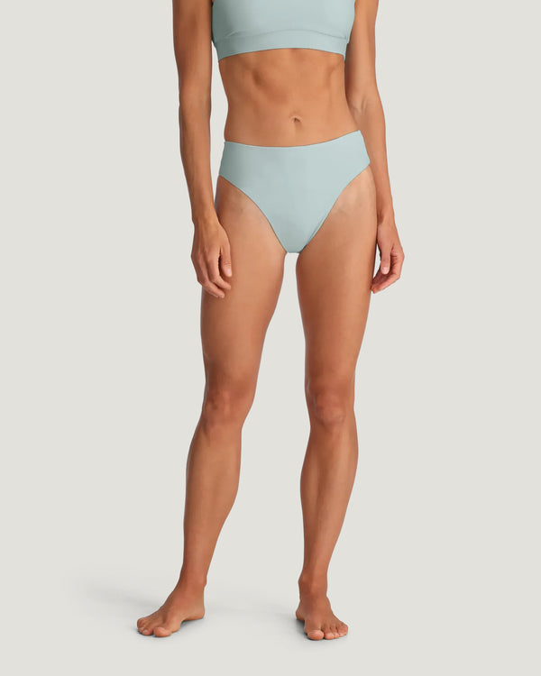 Women's Wavebound High Waisted Bikini Bottom - Ocean Mist