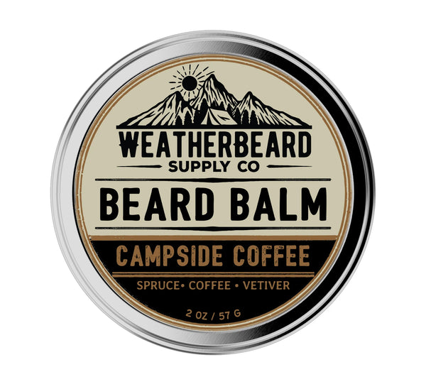 Campside Coffee Beard Balm - Spruce, Coffee, Vetiver