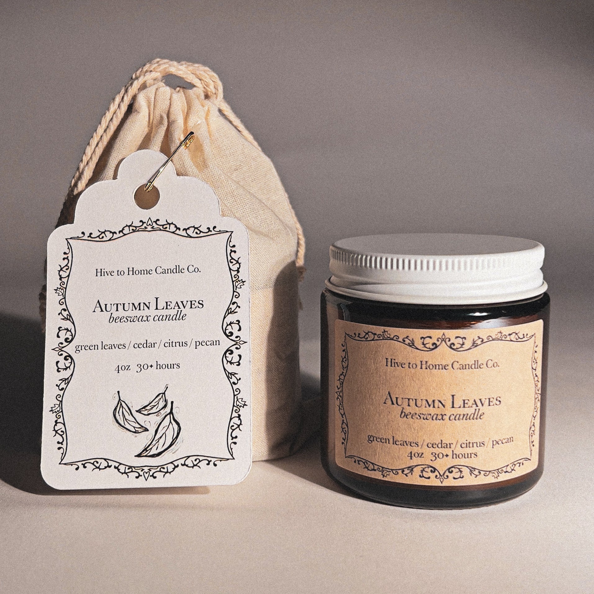 autumn leaves | fall candle | 4 oz