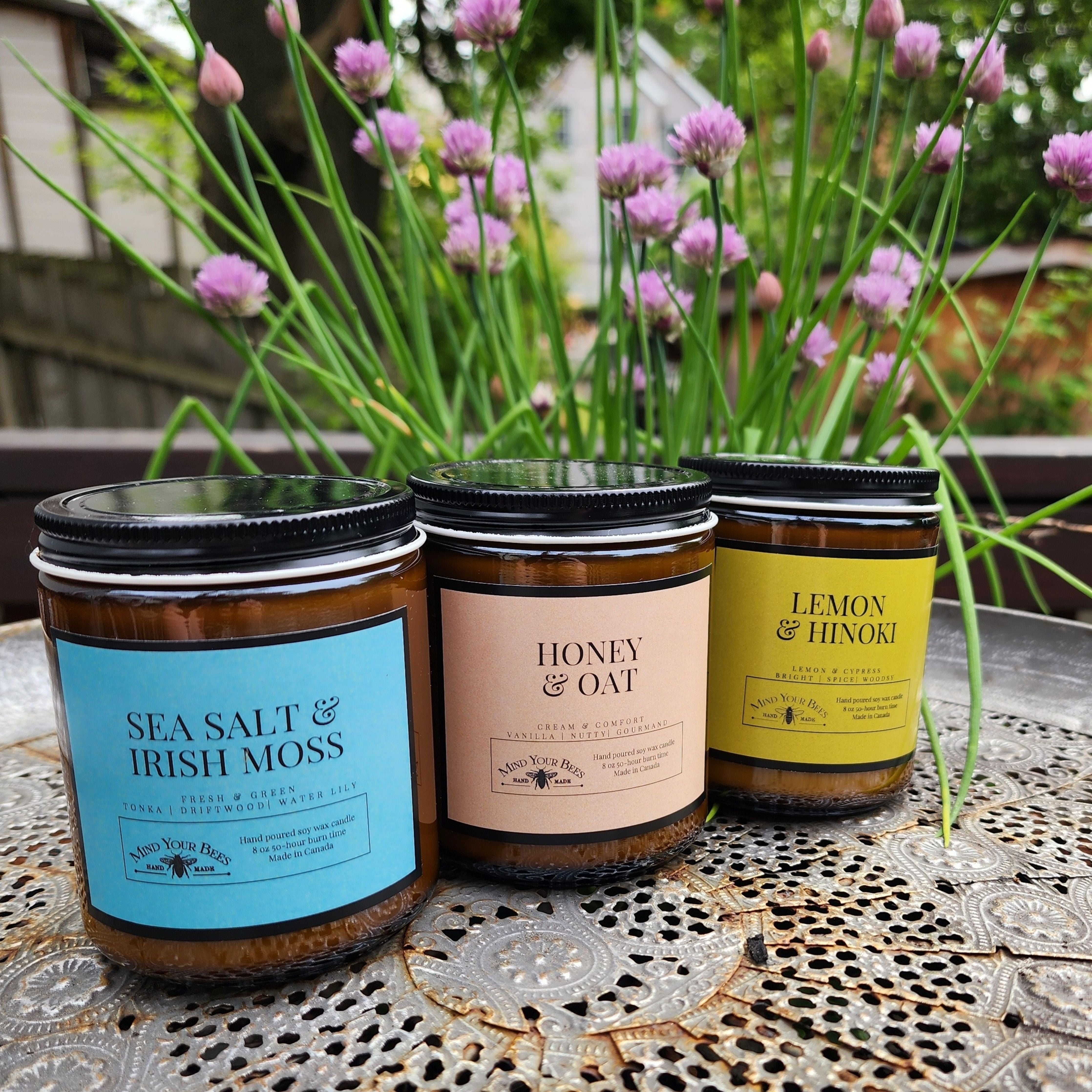 Spring Awakening Trio 3x 8oz Soy Candles