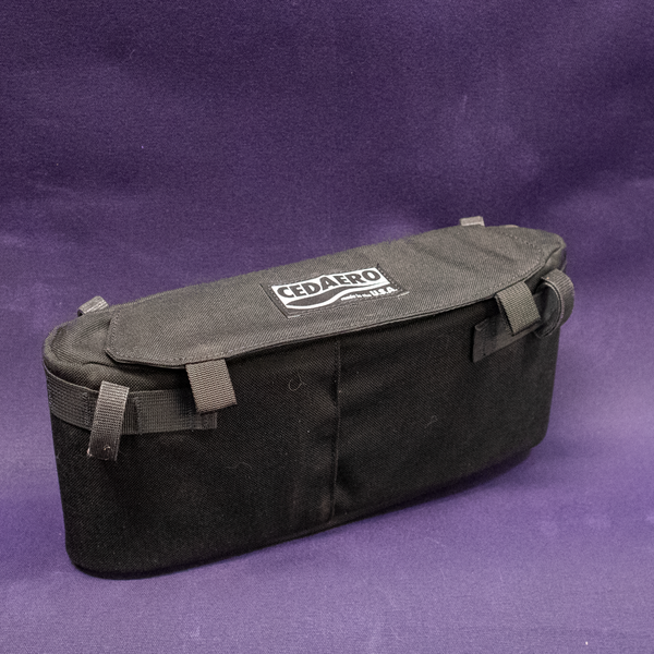 Black 1000D Cordura Jones Loop Handlebar Pack