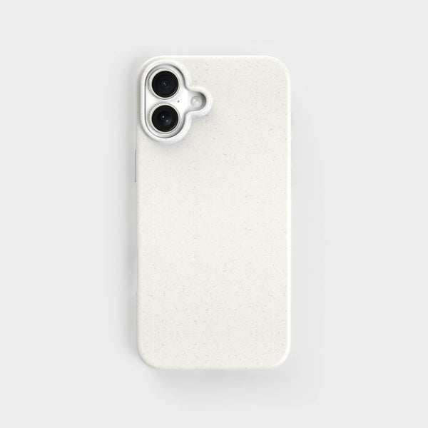 Plant-based phone case | White - PLNTPRTCT™ - Up to 3m Drop Protection