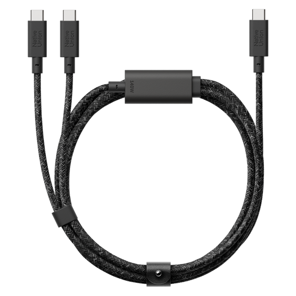 Belt Cable 2-in-1 USB-C to USB-C & USB-C Cable (140W)