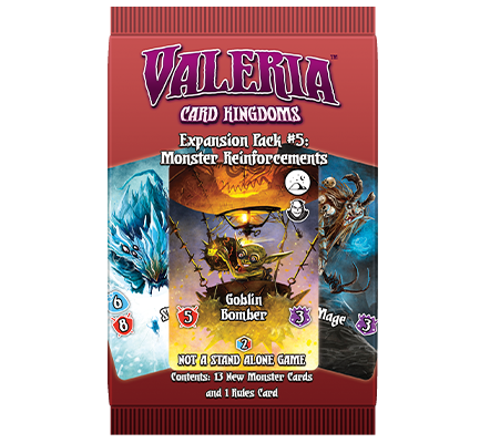 Valeria: Card Kingdoms Expansion Pack #05: Monster Reinforcements