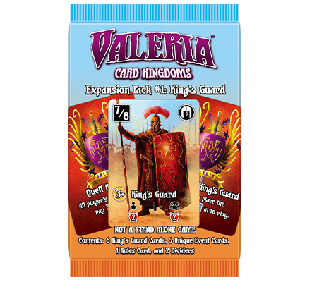 Valeria: Card Kingdoms Expansion Pack #01: King's Guard