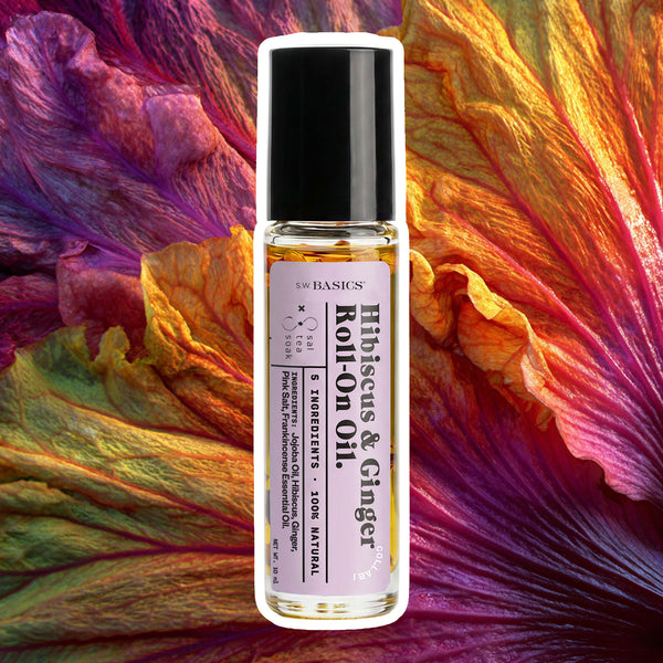S.W. Basics x Salteasoak Hibiscus & Ginger Roll-On Oil