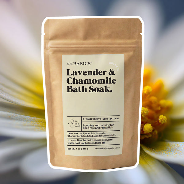 S.W. Basics x Salteasoak Lavender & Chamomile Bath Soak