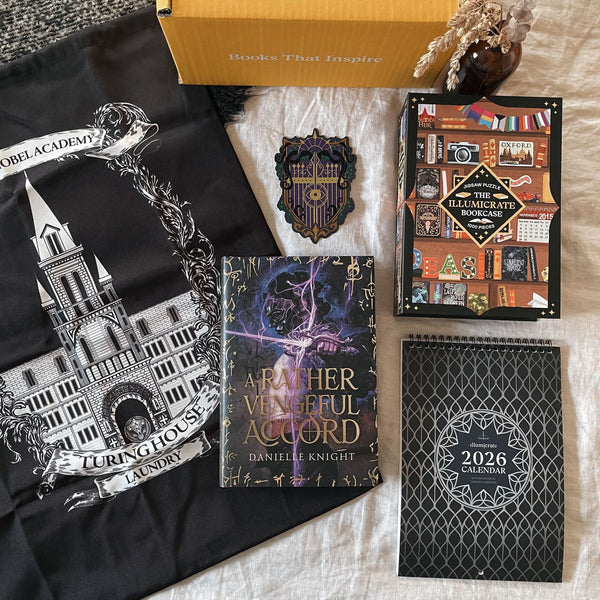A Rather Vengeful Accord by Danielle Knight full box (Illumicrate 'Academic Rivals' Exclusive)