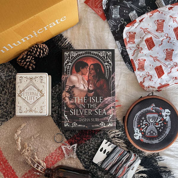 The Isle in the Silver Sea by Tasha Suri full box (Illumicrate 'In Every Life' Exclusive)