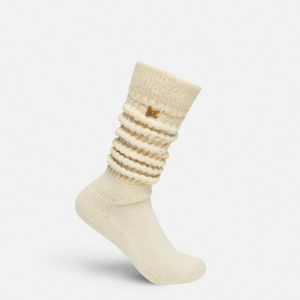 Japanese Cotton Socks, Cream