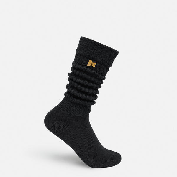 Japanese Cotton Socks, Black