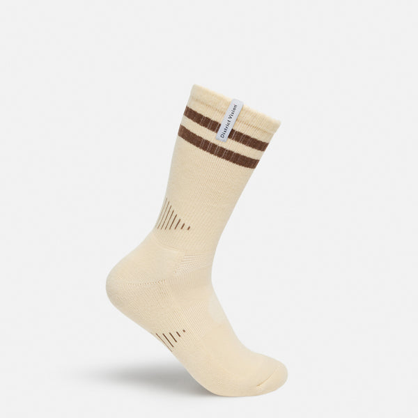 Zonal Organic Cotton Socks, Sand/Brown