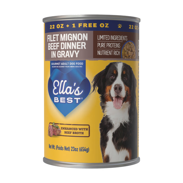 Ella's Best Filet Mignon Beef Dinner in Gravy 23 oz
