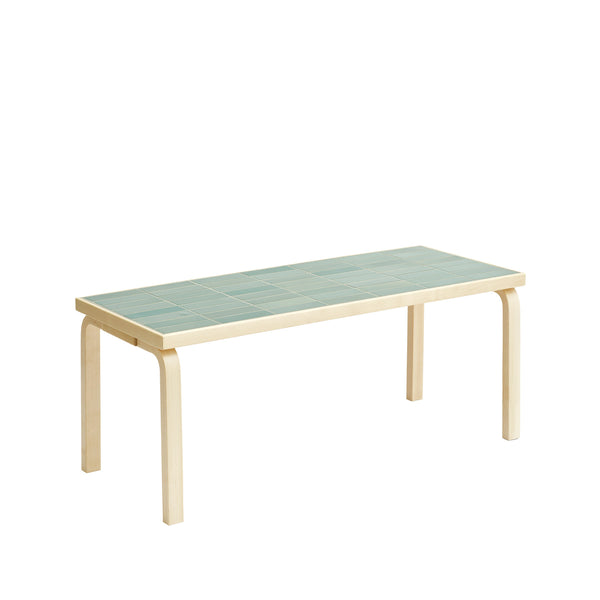 Tile Table Rectangular in Green+