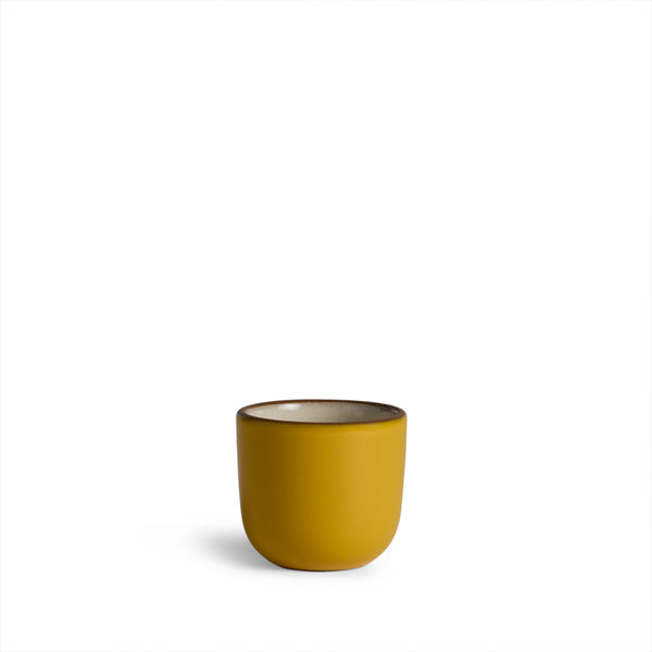 Small Modern Cup in Levain and Sunflower Gloss