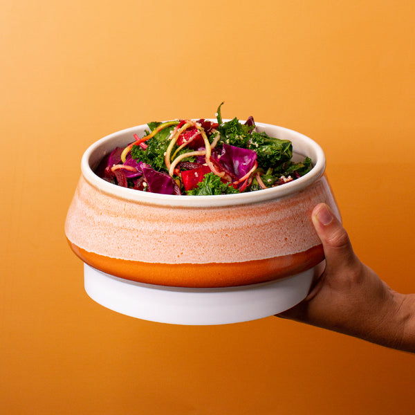 Desert Ochre Ceramic Travel Bowl