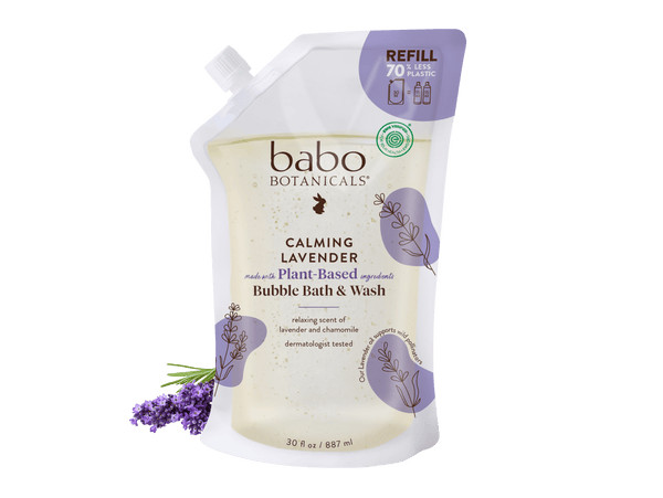 Calming Lavender Bubble Bath & Wash Refill
