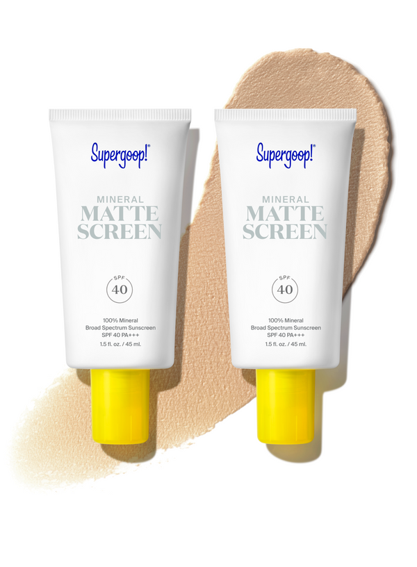 Mineral Mattescreen SPF 40 - 2 pack