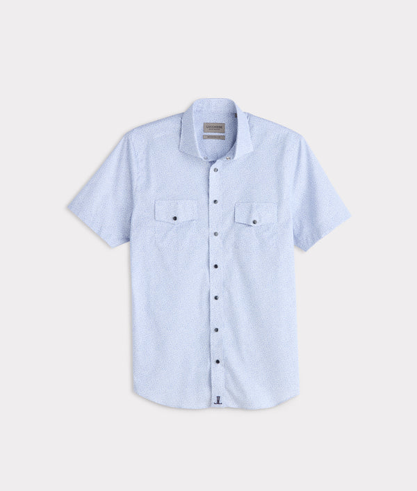 Austin Modern Fit :: Blue Floral