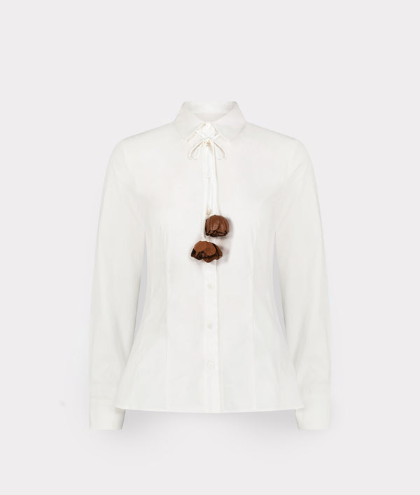 Lela Rose x Lucchese Bunting :: White