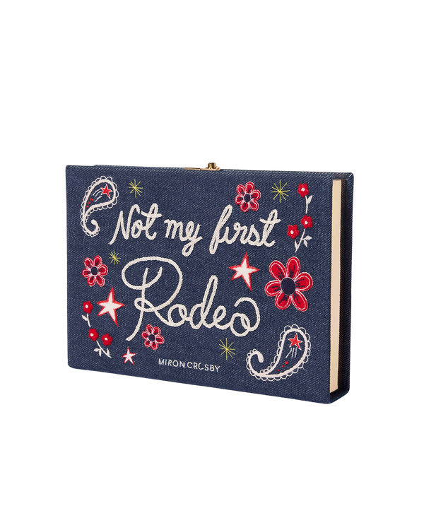 Olympia Le-Tan x MC Rodeo Queen Denim Clutch