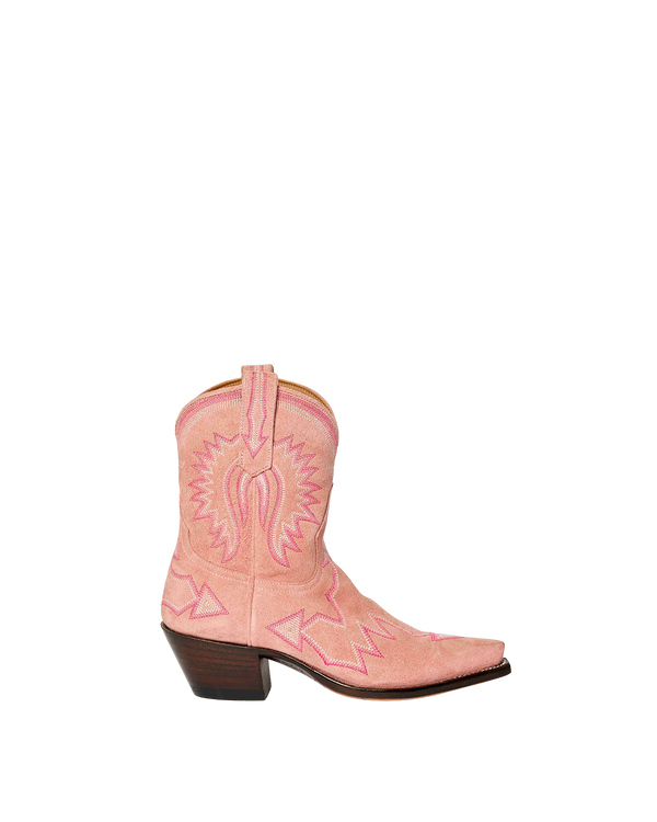 Maggie Pink Suede