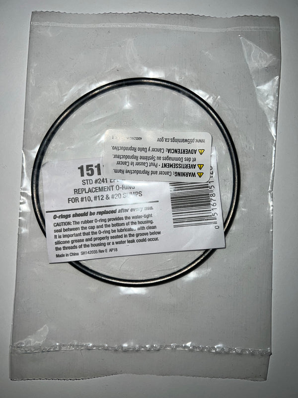 Standard Filter Housing Replacement O-Ring & Grease