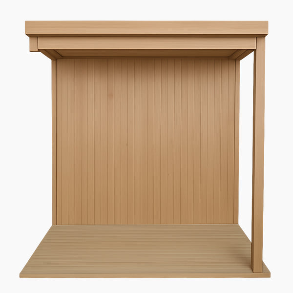 4 Person Traditional Sauna Deck Extension