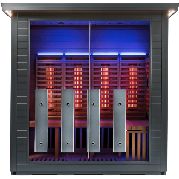 Sun Home Luminar™ Outdoor 5-Person Full Spectrum Infrared Sauna