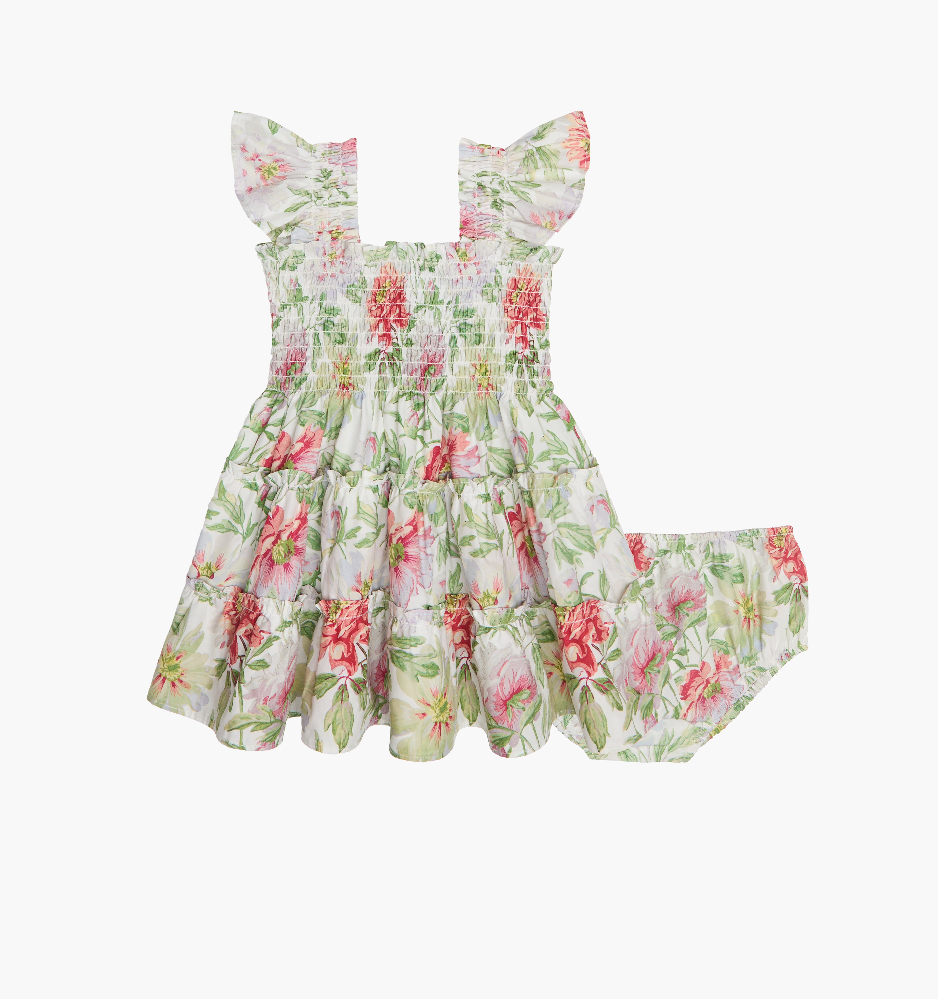 The Baby Ellie Nap Dress - Peony Chintz