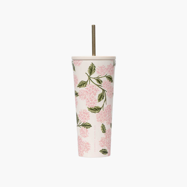 24 oz. Cold Cup - Pink Hydrangea