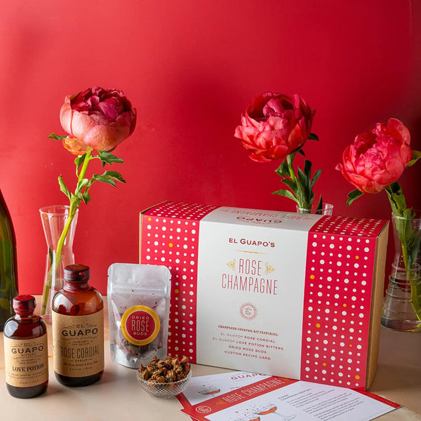 Rose Champagne Cocktail Kit 🌹