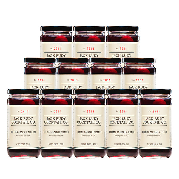 Case of Bourbon Cocktail Cherries - 13.5 oz